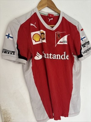 Puma Scuderia Ferrari Santander F1 SF Team Shirt Style Small Formel 1 T-Shirt