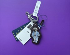 NEW Polo Ralph Lauren BEAR LEATHER Key Ring Keychain