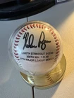 Nolan Ryan Autographed Baseball w/ Display Case – Clean Signature – MLB Legend