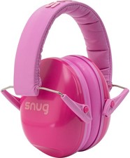 Snug Kids Earmuffs   Noise Reduction for Toddlers  Children   Standard, Pink