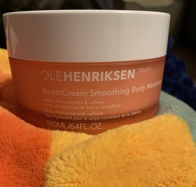 Ole Henriksen Beam Cream Smoothing Body Moisturizer 6.4 fl Oz Sealed New