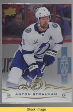 2018-19 Upper Deck Silver Foil Anton Stralman #165 READ 5j8