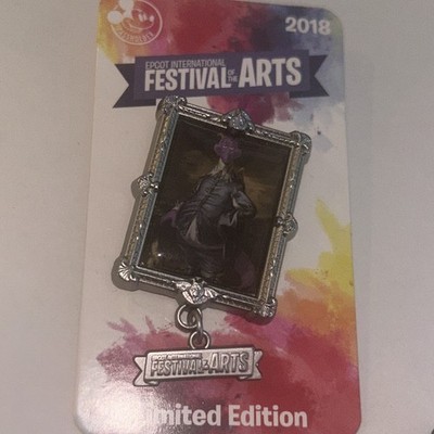 Disney Pin Figment 2018 Festival Of Arts Passholder Painting Rembrandt Blue Boy