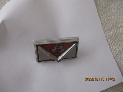 NOS 1966 MERCURY COMET V/8 GRILL EMBLEM-CASTING NO. C6GB-8B118-A