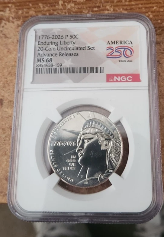 Business Grade MS 68 US Half Dollar Coins for sale | eBay