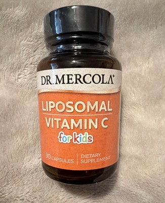Dr. Mercola Liposomal Vitamin C Immune Support 125mg Capsules 30 Kids