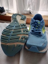Brooks Adrenaline GTS 22 In Blue & Yellow Ladies UK 6.5 V good Condition No Box