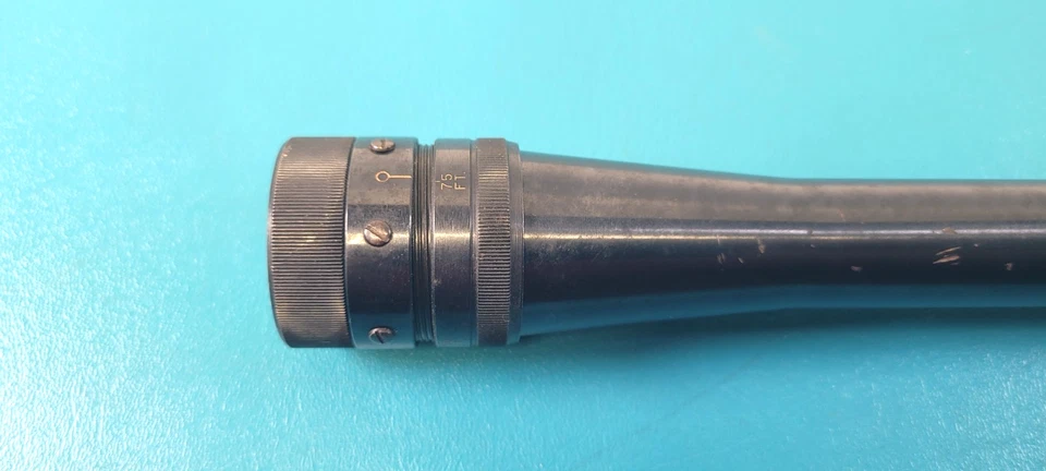 Mira para rifle Weaver K8-60B de colección El Paso TX 15,25" largo 1" tubo TR540 Foto 2 de 4