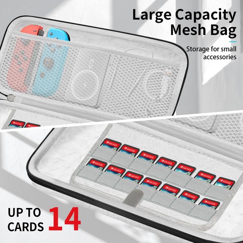 sarlar Carrying Case with Tempered Screen Protector for Nintendo Switch 2 202... - Picture 9 of 9