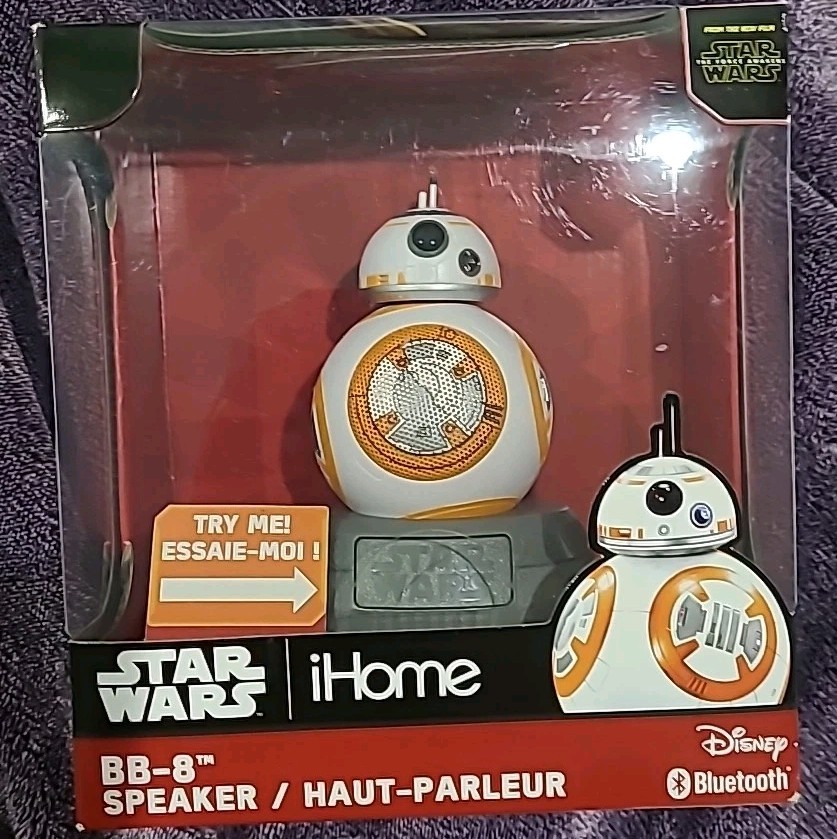 Star Wars BB-8 Bluetooth Speaker Disney IHome | eBay