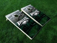 VINYL WRAPS Cornhole Board DECALS Philadelphia Eagles 08 Philly Bag Game Sticker