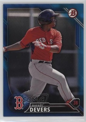 2016 Bowman Draft Top Prospects Blue 11/150 Rafael Devers #BD-143 1j2