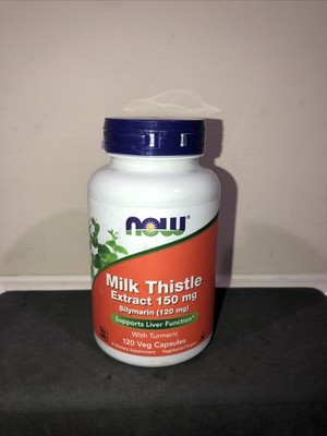 Now milk thistle extract 150 mg 120 capsules 10/28￼