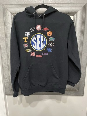 SEC Team Logo Hoodie Medium Black