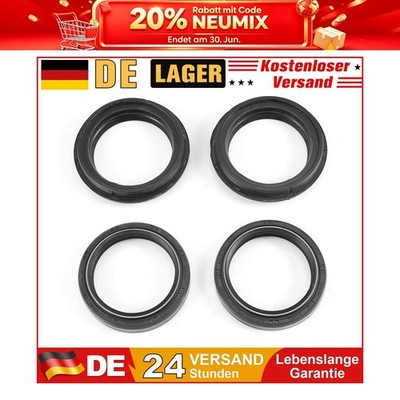 Gabelsimmerringe Staubkappen Set 41*53*8 für Honda Kawasaki ER Suzuki GSF Yamaha