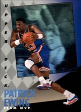 1993-94 Upper Deck Team MVPs #TM18 Patrick Ewing Card