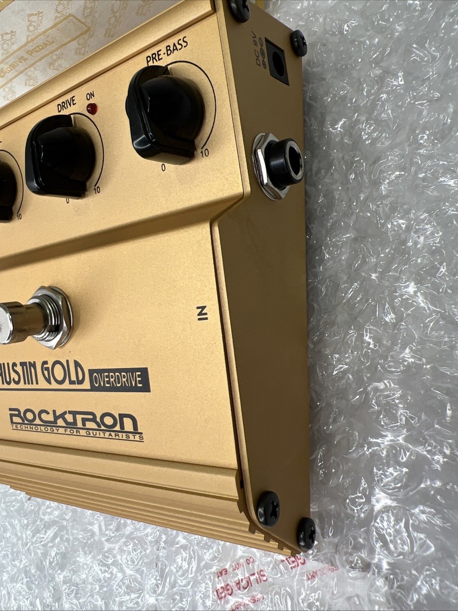 Rocktron Austin Gold Overdrive Guitar Effect Pedal NOS in Box | eBay