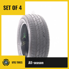 Set Of 4 Used 27555r20 Bridgestone Dueler Lx 113t - 7.5-9.532 Obya