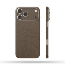 Phone Skin/Phone Wrap For iPhone, Samsung & Android Basket Ball leather Skin