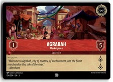 Agrabah - Marketplace Into the Inklands 134/204 Common Lorcana TCG NM