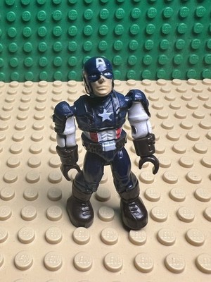 MARVEL Mega Bloks Series 2 Captain America Loose No Shield