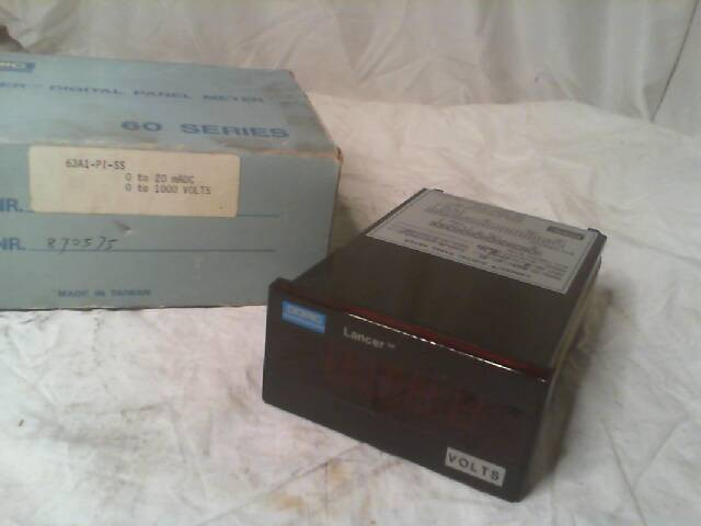 Doric 63A1-PI-SS Lancer Digital Panel Meter-New In Box img