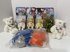 Various Beanie Baby Lot Nolan Ryan McDonalds Give Aways September 11 Limited