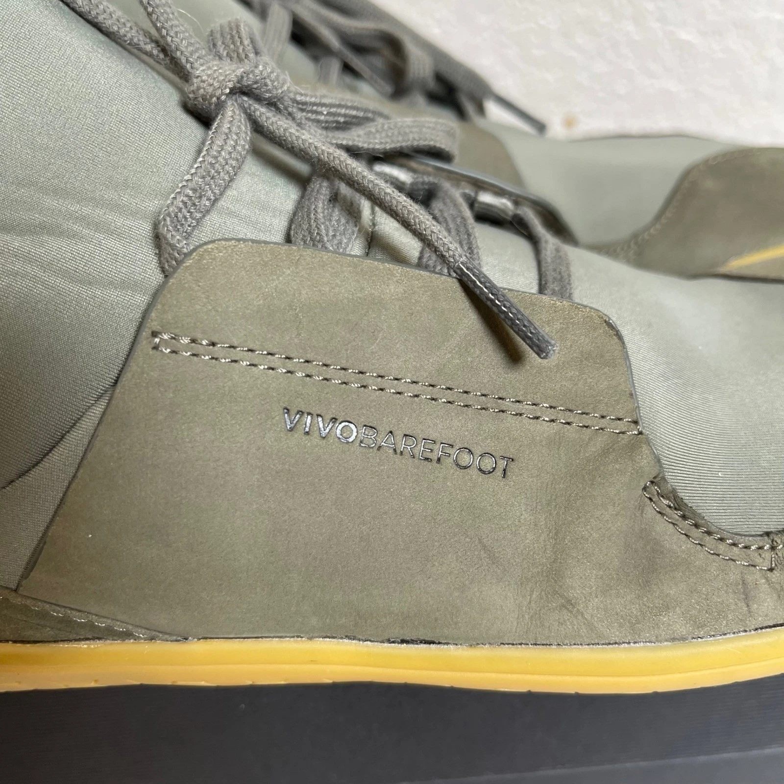 Vivobarefoot Kasana Ghillie Olive Green Kanna Comfort Sneaker Womens 41 EU/10 US image 9
