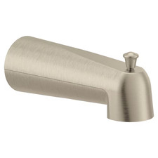Diverter Tub Spout in Brushed Nickel