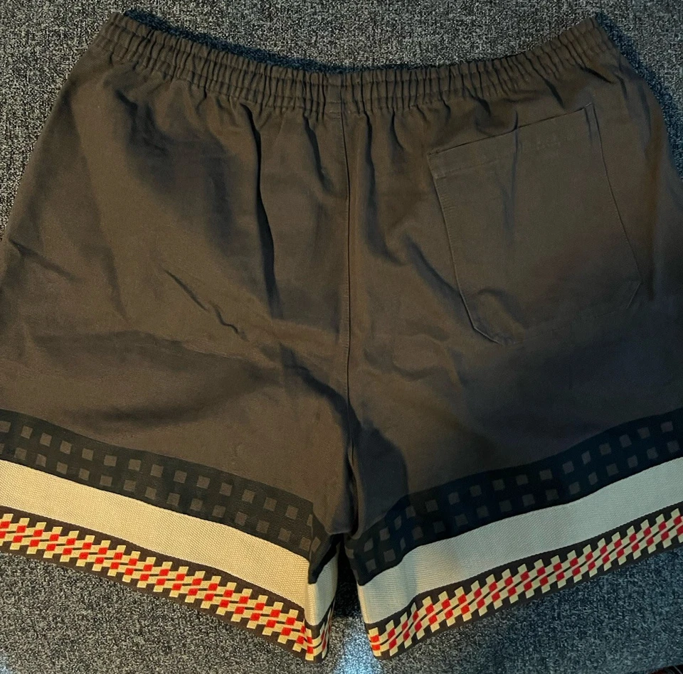 Pantalones Cortos Travis Scott x Cactus Jack Wolf - Marrón - Talla XXL - Totalmente Nuevos Foto 3 de 3