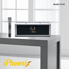 iPhoenix IP-10 Pro 8 Hrs 120W 16000mAh BT Wireless Karaoke Speaker  UHF Mic