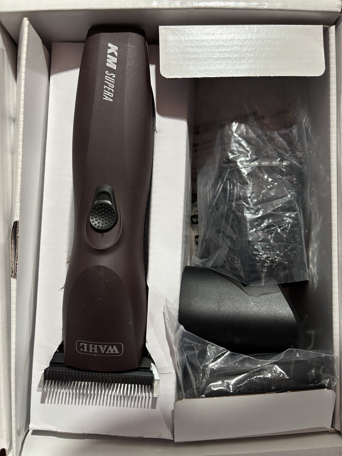 Wahl Pro Animal KM Supera Cordless Profesional Pet Equine Clipper Horse Grooming