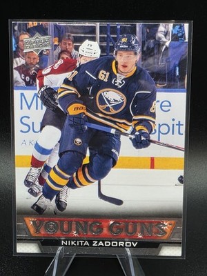 2013-14 Upper Deck Young Guns #471 Nikita Zadorov - Buffalo Sabres