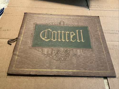 Cottrell Color Rotations- und Bett- und Zylinderpressen Teileliste - 1913 - Bild 1 von 5