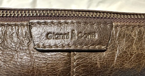 Gianni Conti Crossbody Brown Leather Bag - Picture 10 of 23