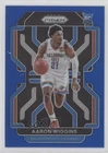 2021 Panini Prizm Basketball Prizms Blue Aaron Wiggins #286 PSA 9