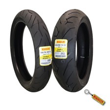 Pirelli Diablo Rosso Ii Tire Set W Keychain 12070zr17 Front 16060zr17 Rear Pirelli Diablo Rosso Ii Tire Set W Keychain 12070zr17 Front 16060zr17 Rear