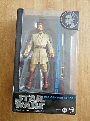 Star Wars Hasbro Figur 08 OBI-WAN KENOBI A5627 ''The Black Series'' ungeöffnet