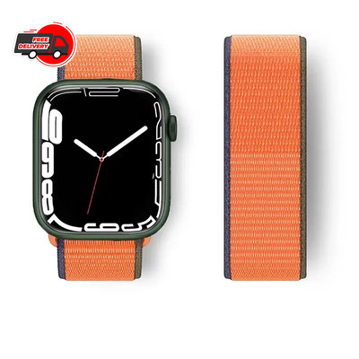 Nylon Loop Strap for Apple Watch Band 38-49mm iWatch Series 9 8 7 6 SE 5 4 Ultra