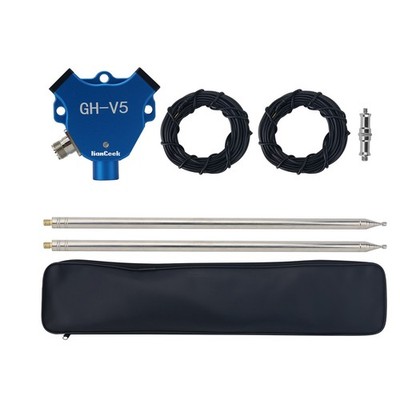 HamGeek GH-V5 V Shaped Antenna 7MHz-430MHz 200W IP68 Waterproof Balun