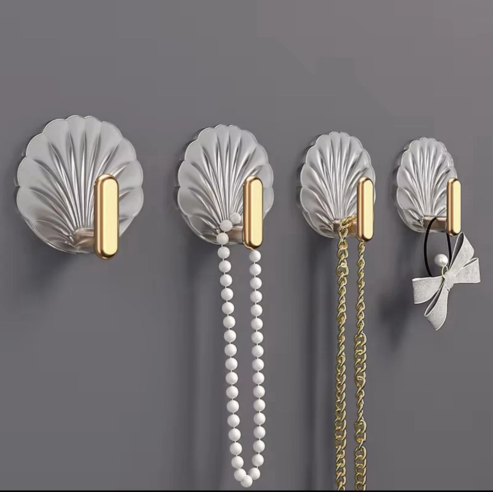 WHOLESALE Pearl Adhesive Wall Hooks For Hanging For Bathroom, Bedroom And More - Image 3 of 3