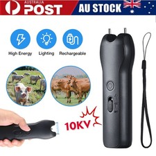 Rechargeable 10000V Cattle Prodder Stock Prod Handheld Electric Shock Livestock