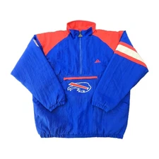 Vintage Apex One Buffalo Bills Pullover Jacket NWOT Size L