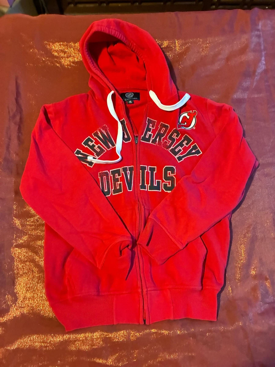 Sweat à Capuche Rouge New Jersey Devils - MADE FOR FANATICS - Taille M - Neuf Avec étiquette