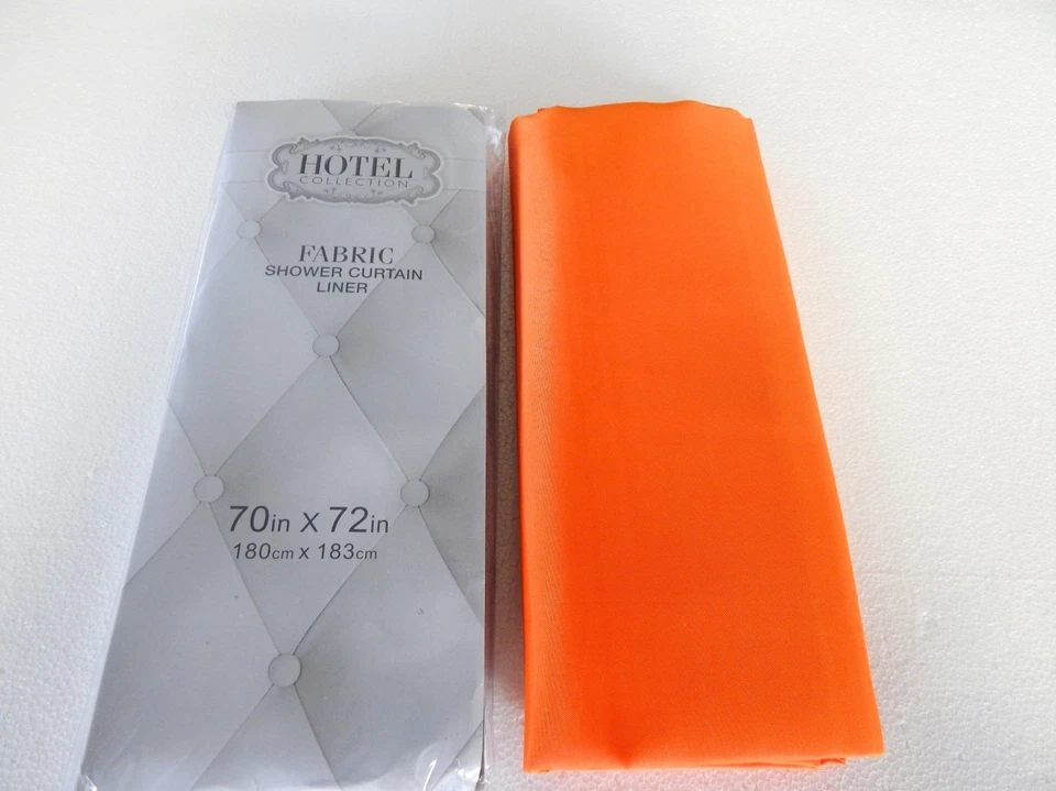 Cortina de Ducha Colección Hotel Tela Poliéster Forro Cortina de Ducha 70"x"72. Foto 2 de 3