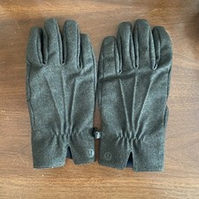 Lululemon City Keeper Gloves Insulated Mens Size L/XL Heathered Dark Olive 00104