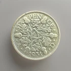 1931 George V Sixpence — photo from another recent sale