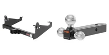 CURT Trailer Hitch Class 4 Tow Package 2in Receiver Multi-Ball Mount 14048 45001