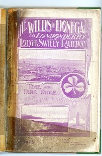 Londonderry & Lough Swilly Railway LLSR Wilds of Donegal 1915
