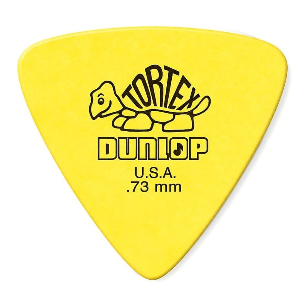 Треугольные отмычки Dunlop Tortex73 мм желтые 6 штук в упаковке 2190₽